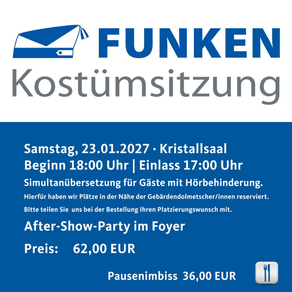 Funkenkostümsitzung 2027