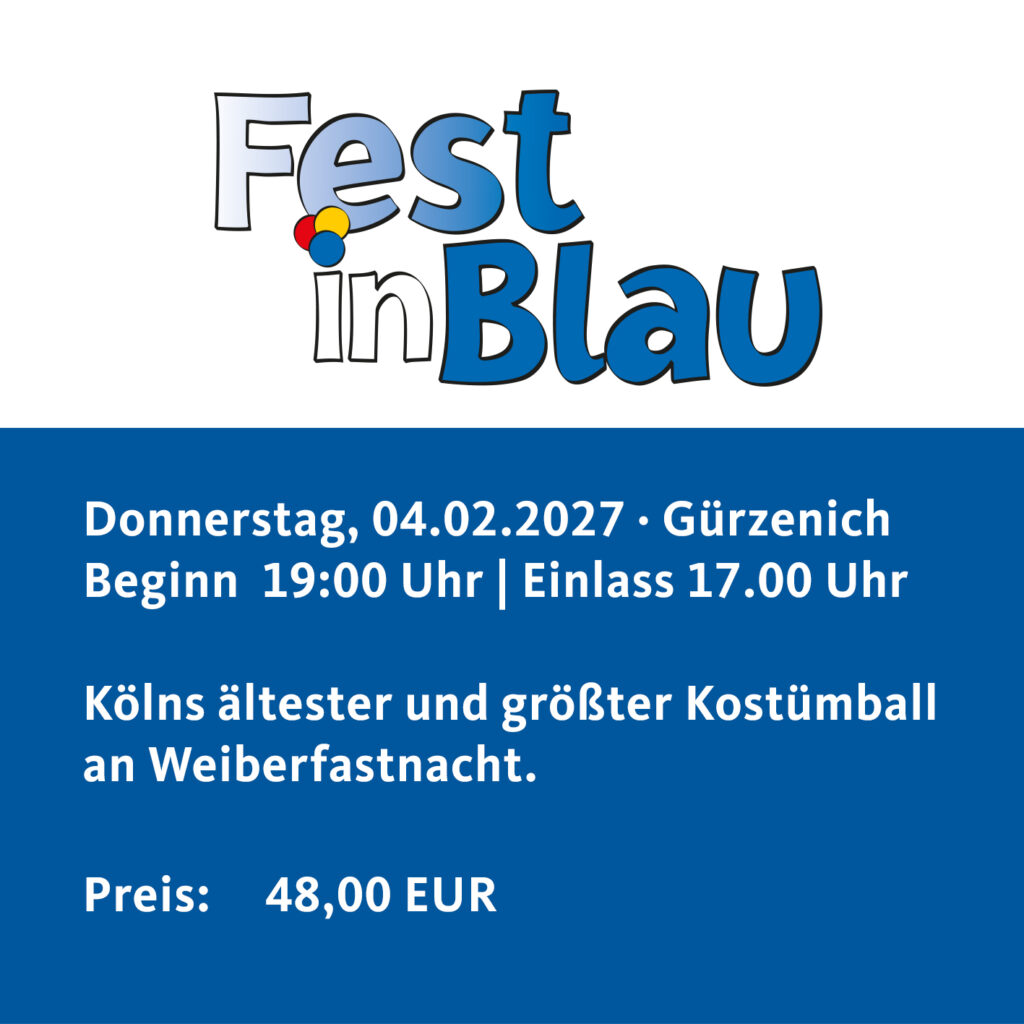 Fest in Blau 2027