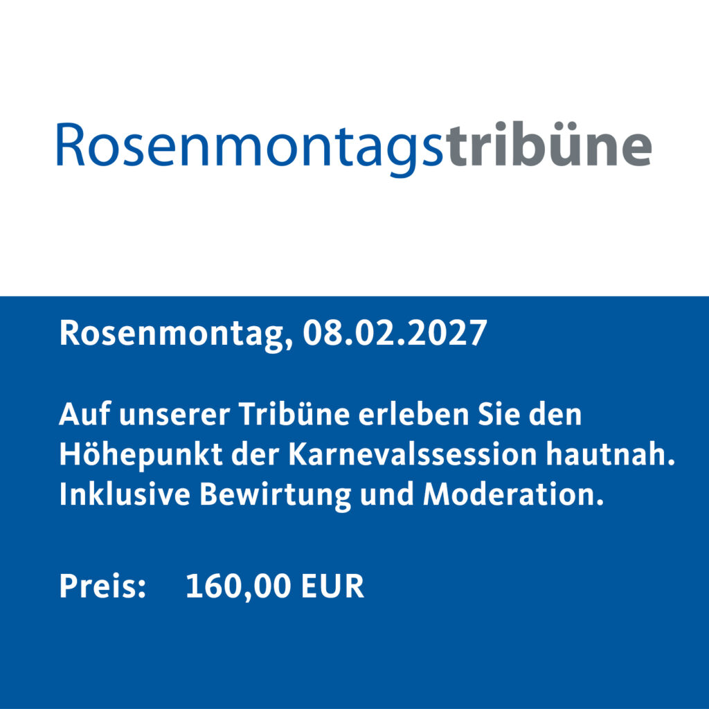 Rosenmontagstribüne 2027